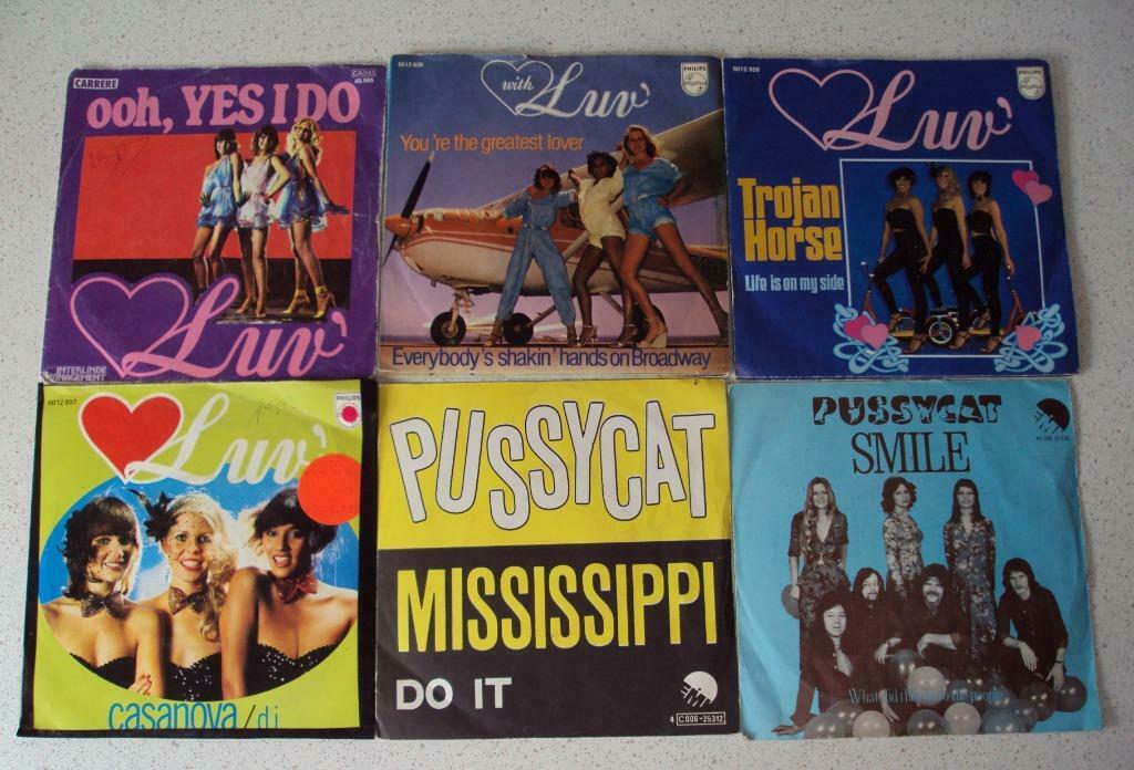 Part 6 - 6 Singeltjes van "Luv", Ophalen of Verzenden, 7 inch, Pop, Single