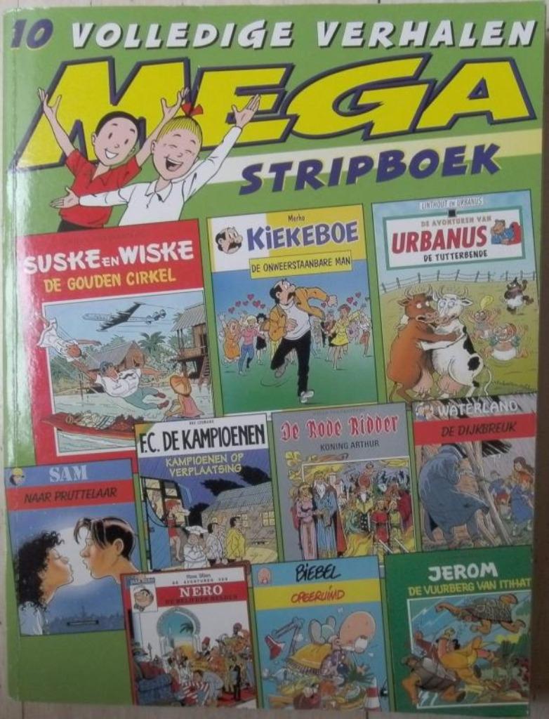 4 x Mega 10 volledige strips, Enlèvement ou Envoi