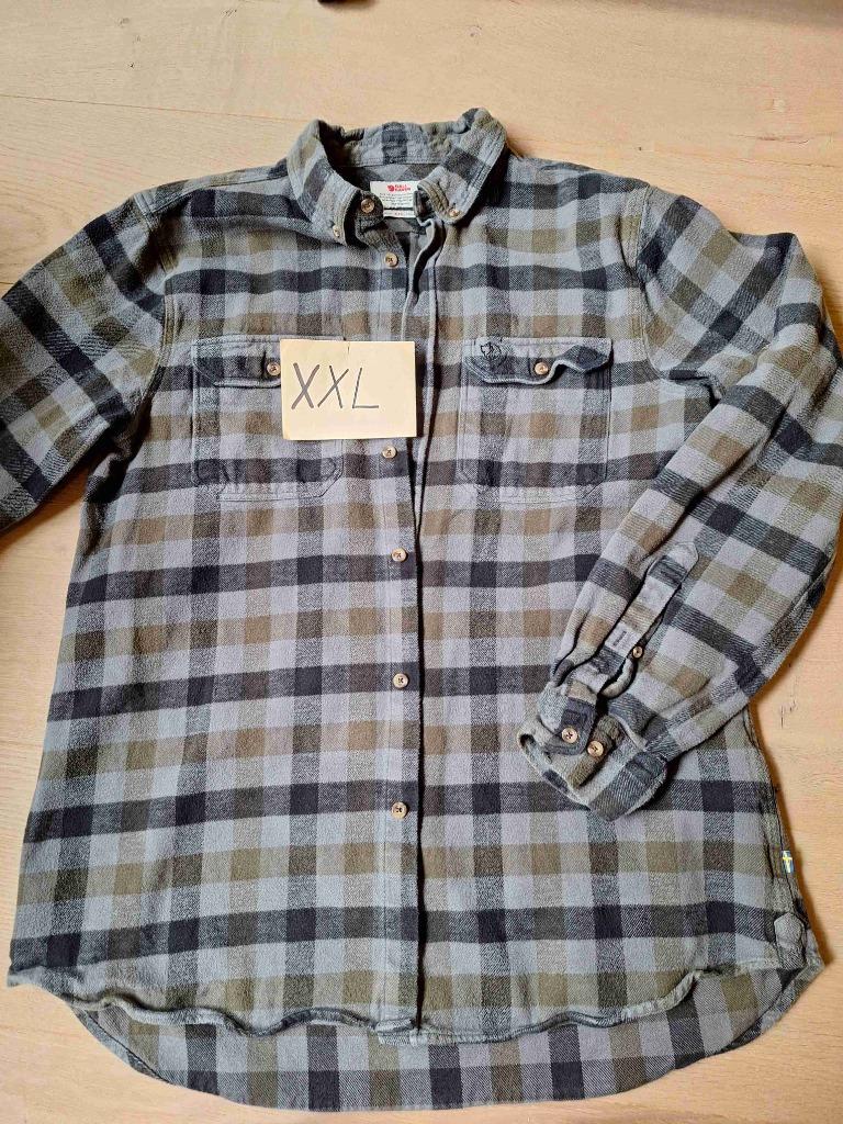 Fjallraven hemd XXL ruitjes flanel, Enlèvement ou Envoi, Porté, Fjallraven, Autres tours de cou