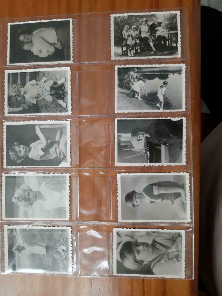 41 prentjes Kon.Leopold III, Kon.Astrid en hun kinderen, Verzamelen, Ophalen of Verzenden, Zo goed als nieuw, Kaart, Foto of Prent