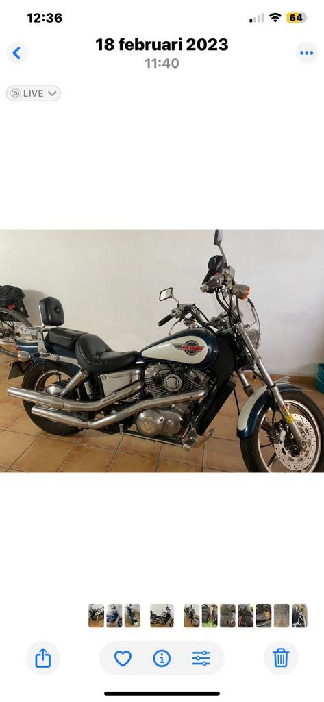 HONDA SHADOW 1100 met 15.000km Staat in Tenerife, Motoren, Motoren | Honda, 2 cilinders, Chopper, Particulier, Meer dan 35 kW