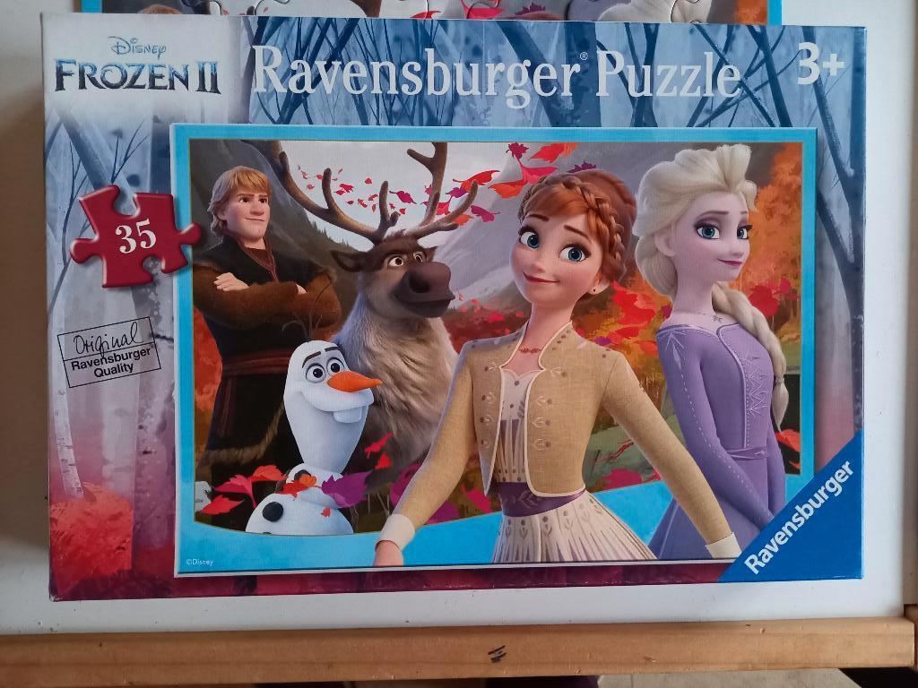 Nieuwstaat Frozen puzzel, Ophalen of Verzenden, 10 tot 50 stukjes, Zo goed als nieuw, 4 tot 6 jaar