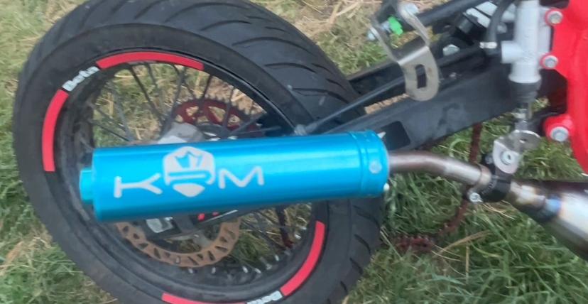 Krm demper blauw, Ophalen, Zo goed als nieuw