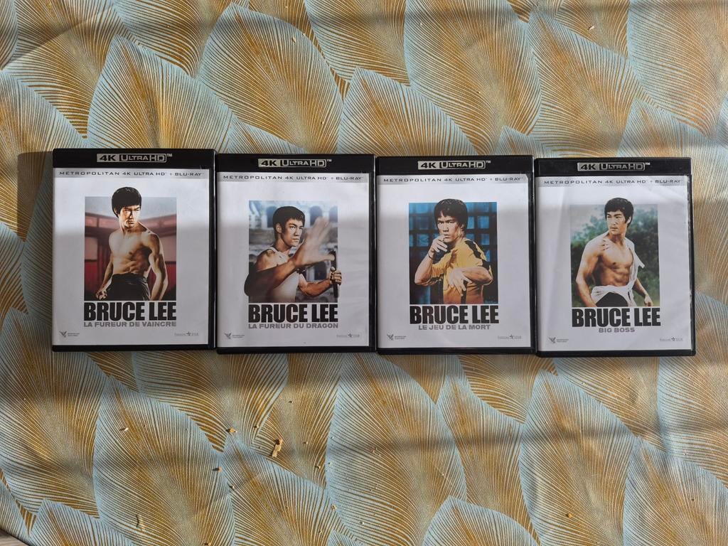 Intégrale blue ray 4k plus blue ray bruce lee