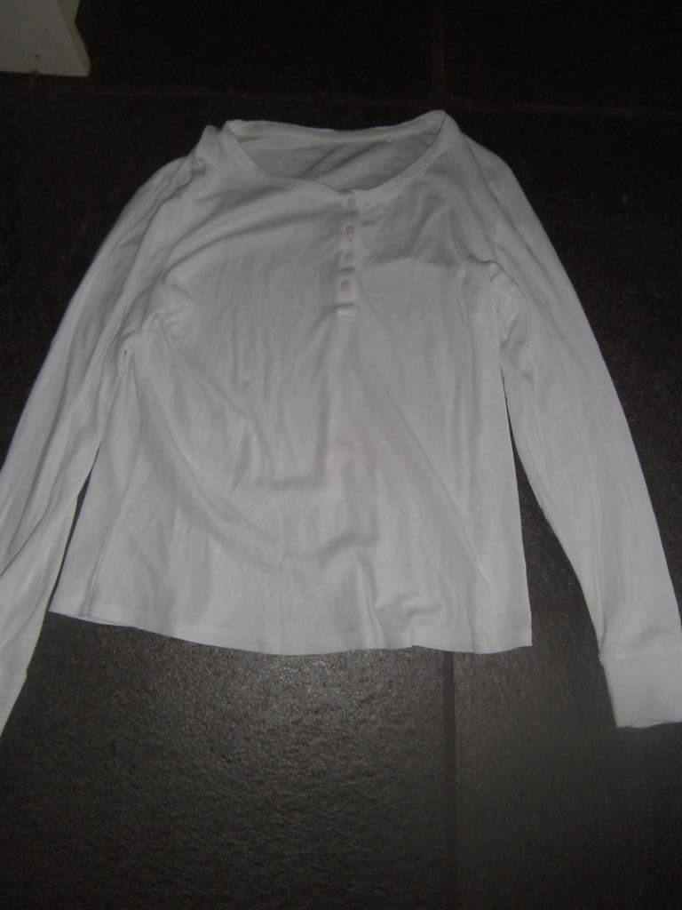 pull femme blanc gris moyen manches longues oysho, Oysho, Taille 38/40 (M), Enlèvement ou Envoi, Porté