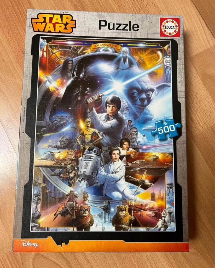 Puzzle star Wars 500 pièces, Enlèvement, Comme neuf