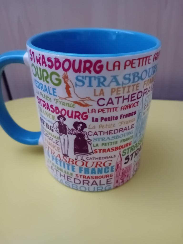 Tasse Strasbourg, Maison & Meubles, Enlèvement ou Envoi, Neuf, Porcelaine, Tasse(s) et/ou soucoupe(s)