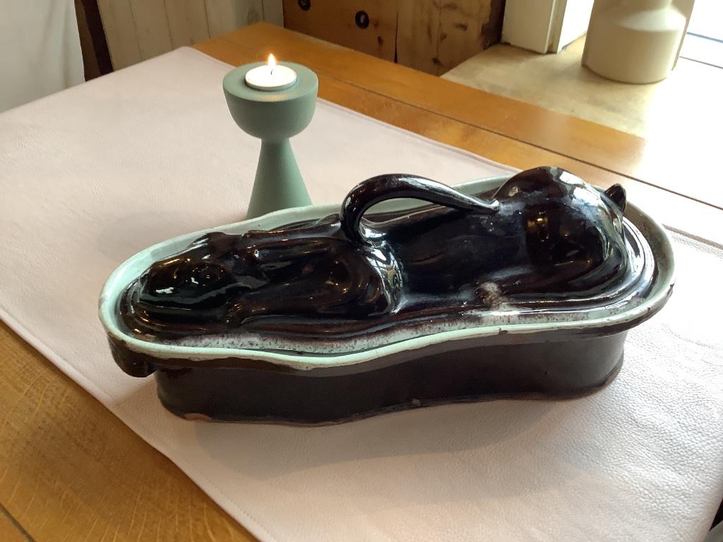 Super oude paté.pot 19e eeuw ( gestempeld ), Antiek en Kunst, Ophalen