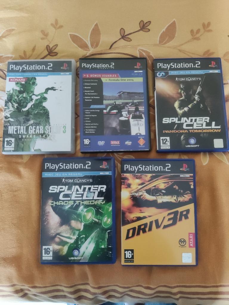 Jeux Playstation 2, Consoles de jeu & Jeux vidéo, Enlèvement ou Envoi