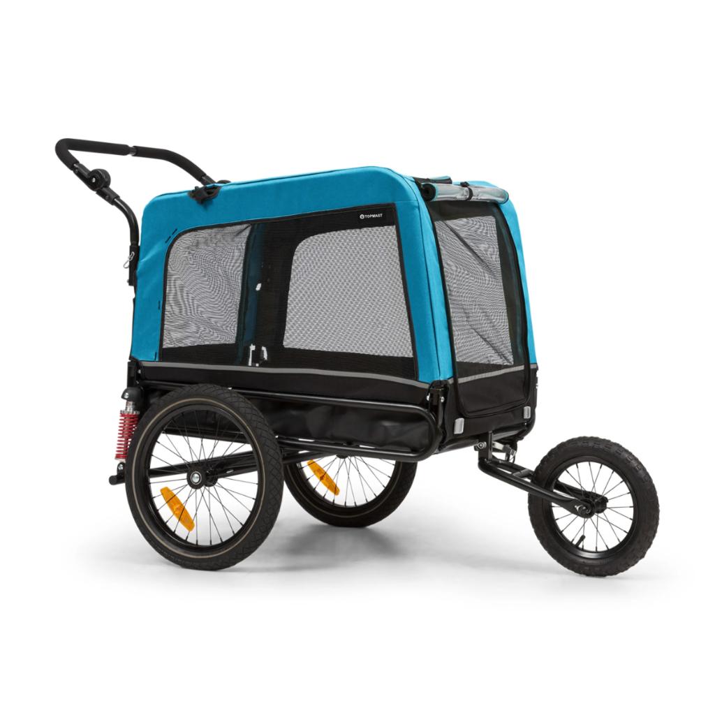 Hondenfietskar 2-in-1 Hondenbuggy - Aanhanger - Opvouwbaar, Ophalen of Verzenden, Nieuw
