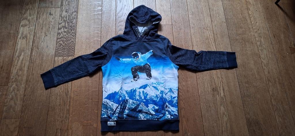 Sweater met kap here+there CandA maat 146-152, Ophalen, Gebruikt, C&A, Jongen of Meisje
