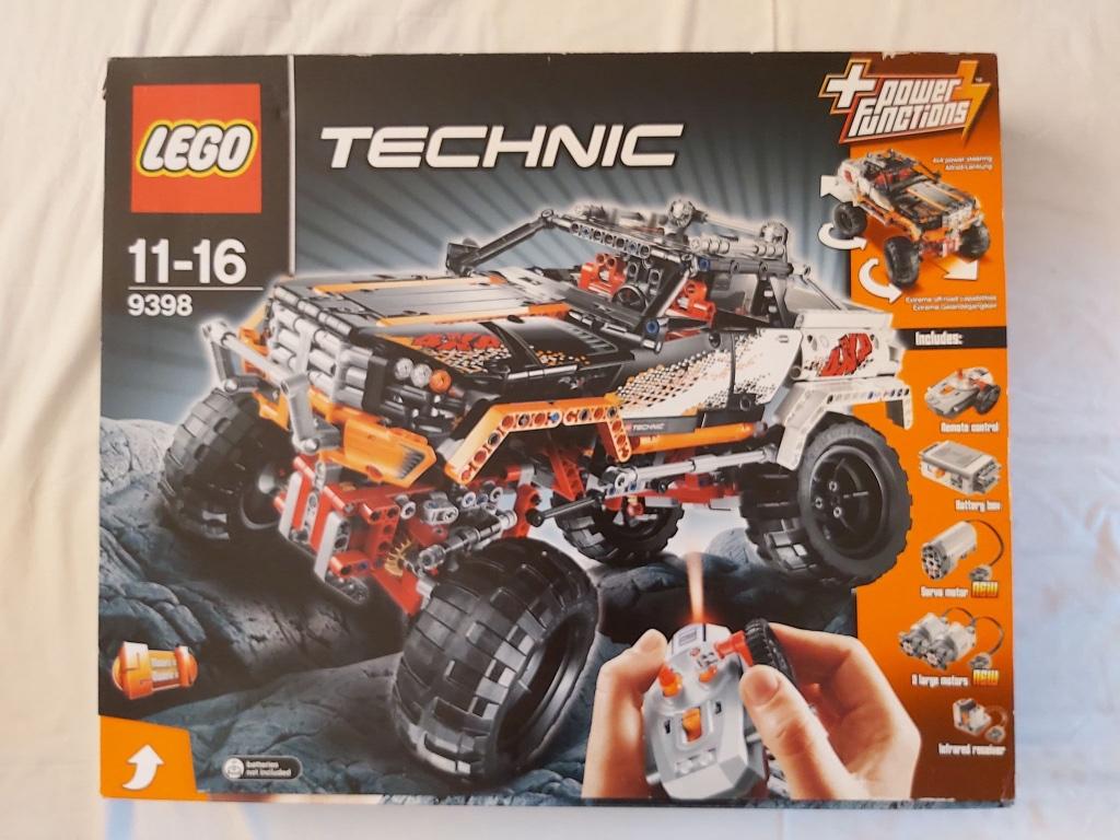 LEGO TECHNIC 9398 Crawler, Ophalen, Zo goed als nieuw, Complete set, Lego