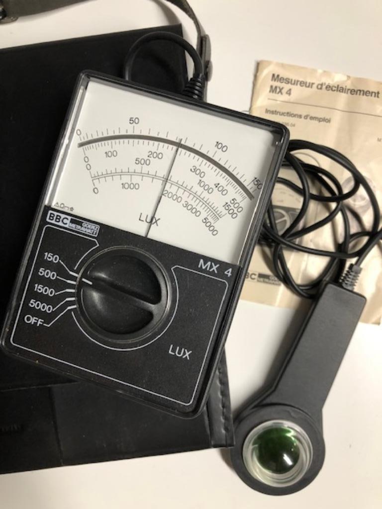 Luxmètre BBC, Enlèvement ou Envoi, Utilisé, Lumière