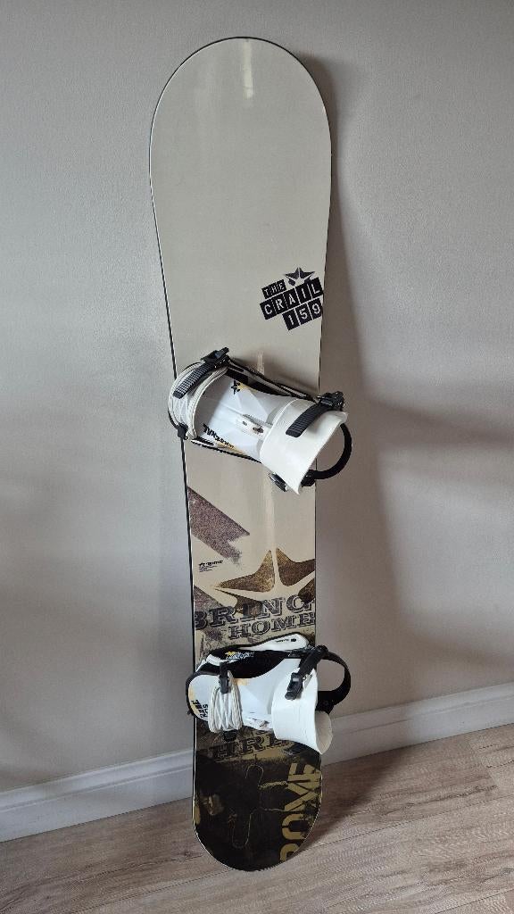 Snowboard Rome, Ophalen, Gebruikt, Board
