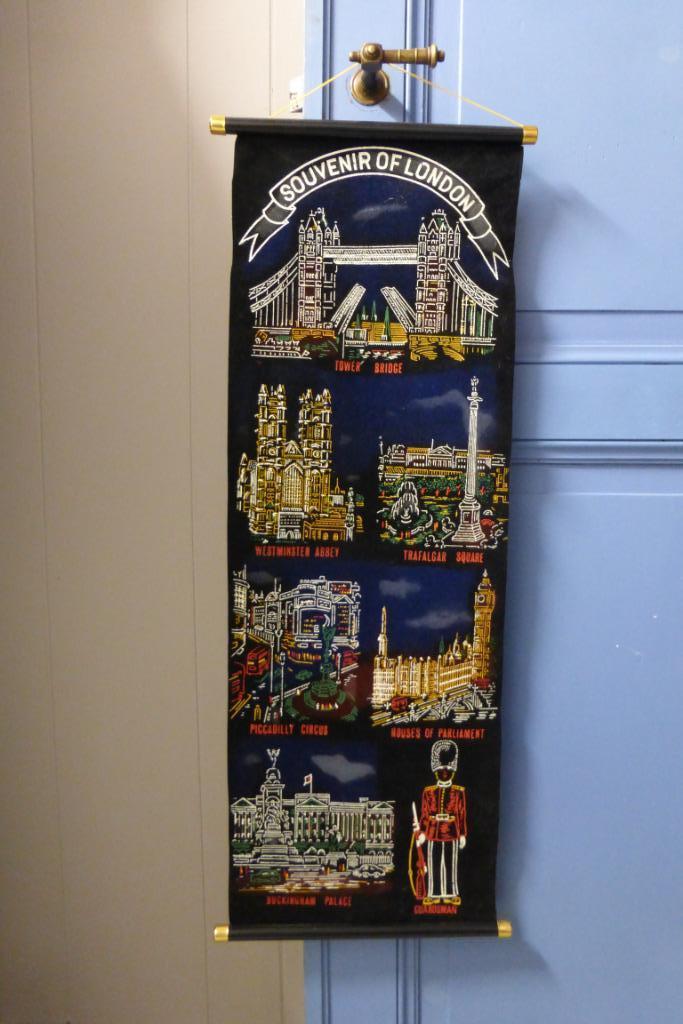 Banderole verticale souvenir de londres (souvenir of london), Enlèvement, Comme neuf