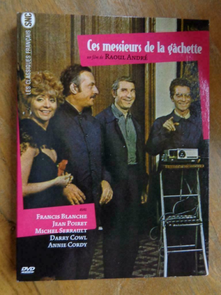 )))  Ces messieurs de la gâchette / Poiret / Serrault  (((, Tous les âges, Enlèvement ou Envoi, Comme neuf, Autres genres