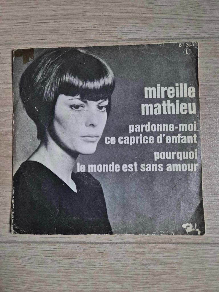 Singel Mireille Mathieu, Ophalen of Verzenden