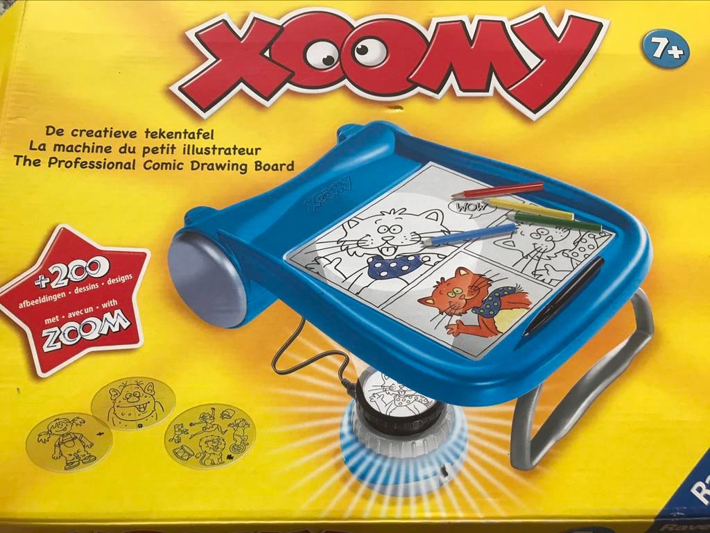Xoomy, ideaal tekengeschenk, Zo goed als nieuw, Knutselen, Met licht