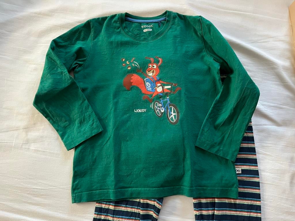 Pyjama van Woody voor 8 jaar, Kinderen en Baby's, Ophalen of Verzenden, Gebruikt, Jongen of Meisje, Nacht- of Onderkleding