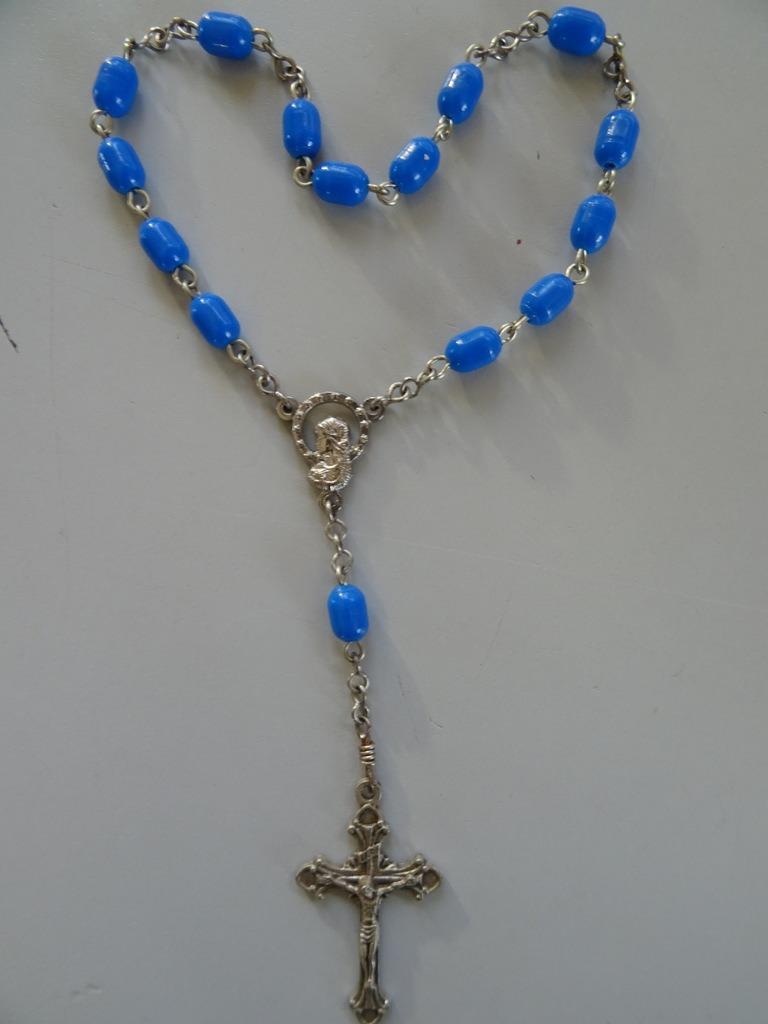 Chapelet à main chapelet Saint Marie et Jésus 19cm 1970, Enlèvement ou Envoi, Comme neuf, Autres types, Christianisme | Catholique