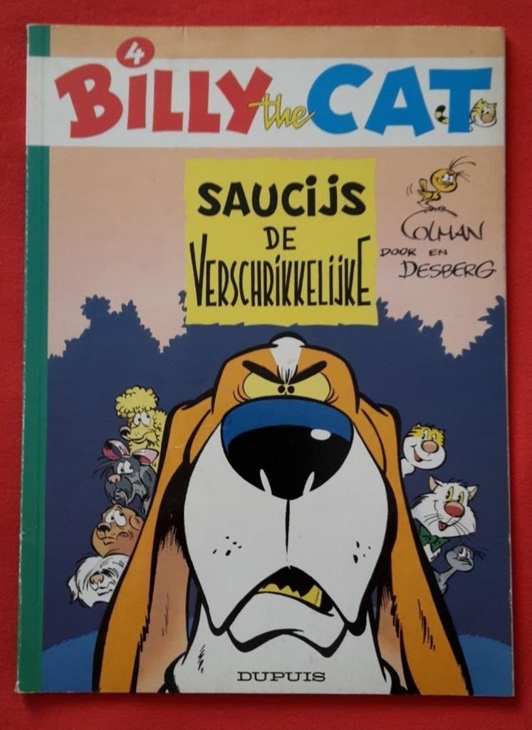Billy the cat - Saucijs de verschrikkelijke, Boeken, Ophalen of Verzenden, Gelezen