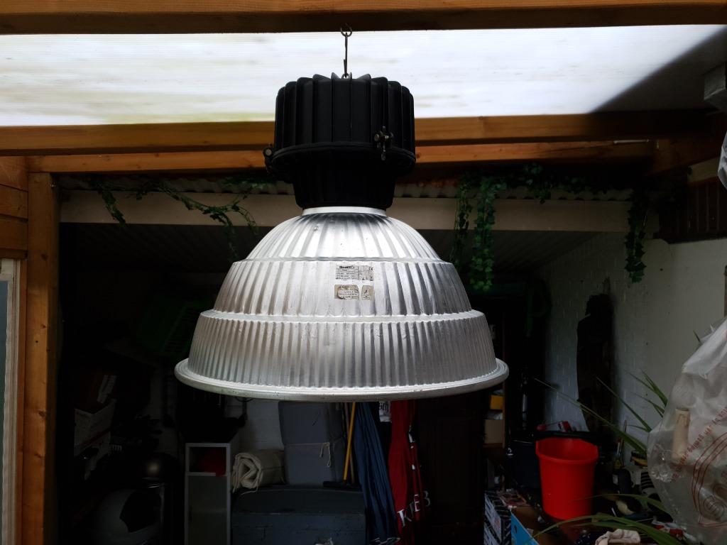Grote Industriële Fabriek s Lamp Disano Italy Diameter is 60, Ophalen, 50 tot 75 cm, Fabrieks Lamp, Zo goed als nieuw
