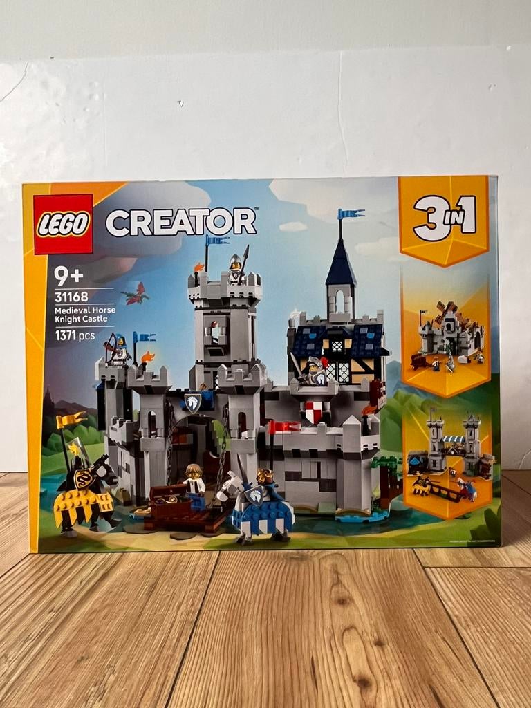 LEGO Creator - 31168 - Medieval Horse Knight Castle, Kinderen en Baby's, Speelgoed | Duplo en Lego, Nieuw, Lego, Complete set