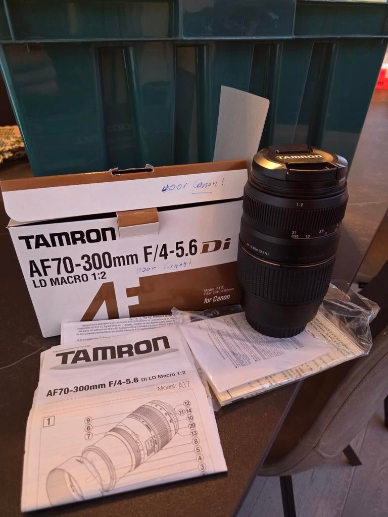 Tamron AF70-300mm F4-5.6 Di LD Macro 1:2 for Canon, Ophalen of Verzenden