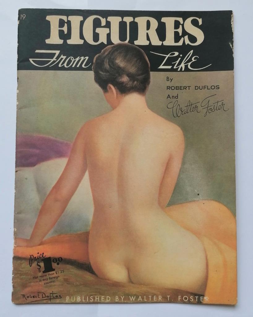 FIGURES FROM LIFE - 19, Walter T. Foster & Robert Duflos, Boeken, Gelezen, Ophalen of Verzenden, Duflos, Foster, Schilder- en Tekenkunst