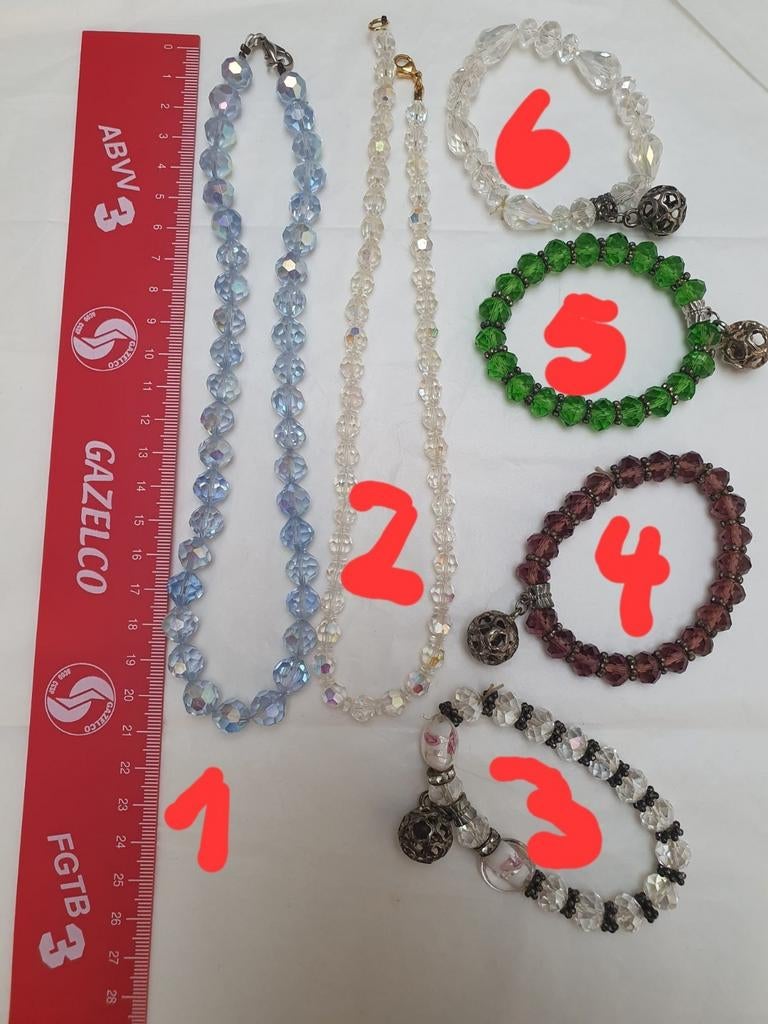 Swarovski kristal armbanden en halskettingen, Ophalen of Verzenden, Nieuw