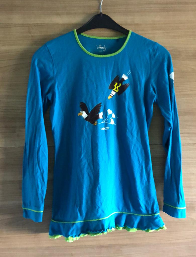 Pyjama Woody maat 164 - 14 jaar, Kinderen en Baby's, Ophalen, Nacht- of Onderkleding, Meisje, Zo goed als nieuw