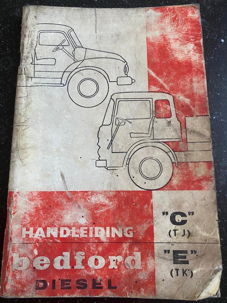 Handleiding Bedford Diesel 1970 - NL, Ophalen of Verzenden