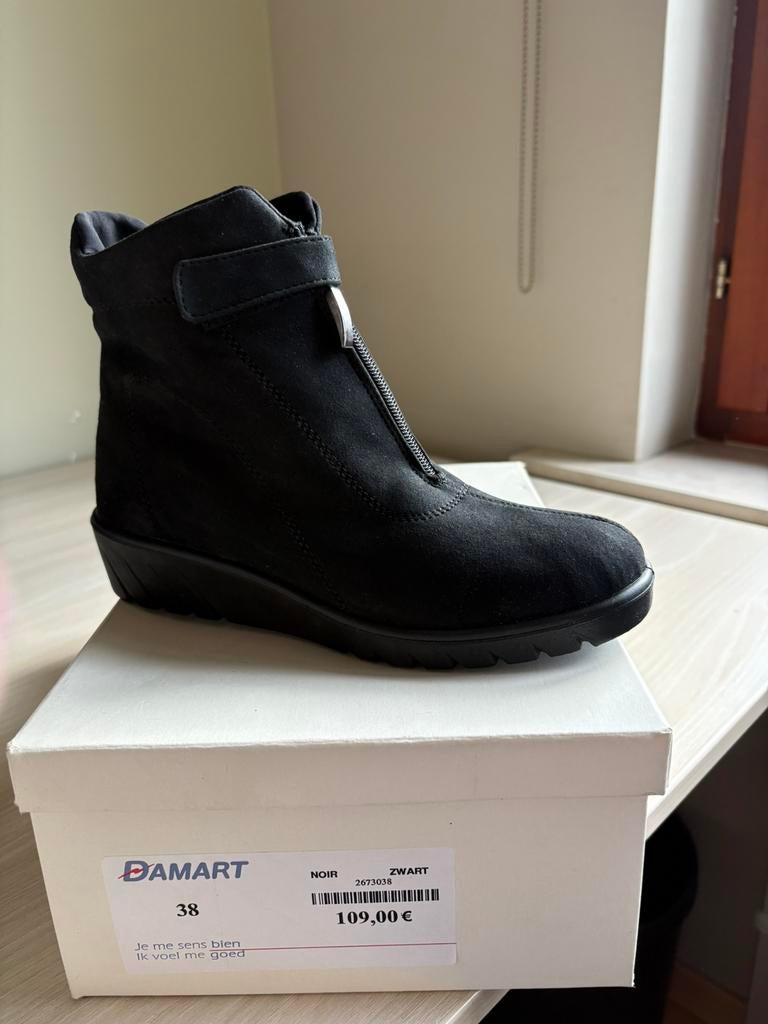 Chaussure Damart pour femme, Neuf, Enlèvement, Boots et Botinnes, Noir