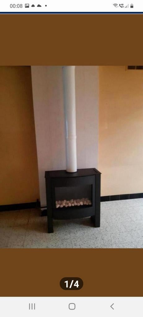 Gaskachel wellstraler, Huis en Inrichting, Haarden, Ophalen