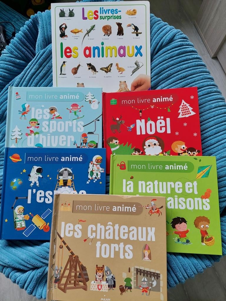 Lot de 6 livres pop-up neufs. A saisir, Enlèvement ou Envoi, Comme neuf