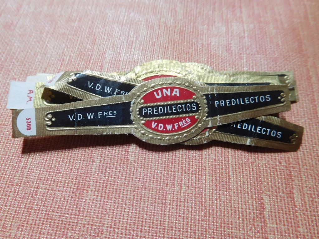 bague de cigare fabricant Una, Collections, Enlèvement ou Envoi, Utilisé, Bagues de cigare