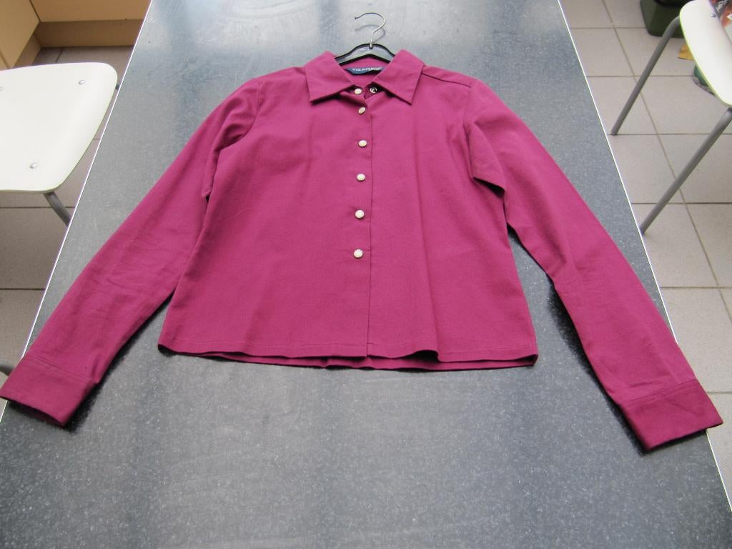 hemd bloes blouse bordeaux Vue sur Mer small nieuw, Vêtements | Femmes, Enlèvement ou Envoi, Neuf, Taille 36 (S), Autres couleurs