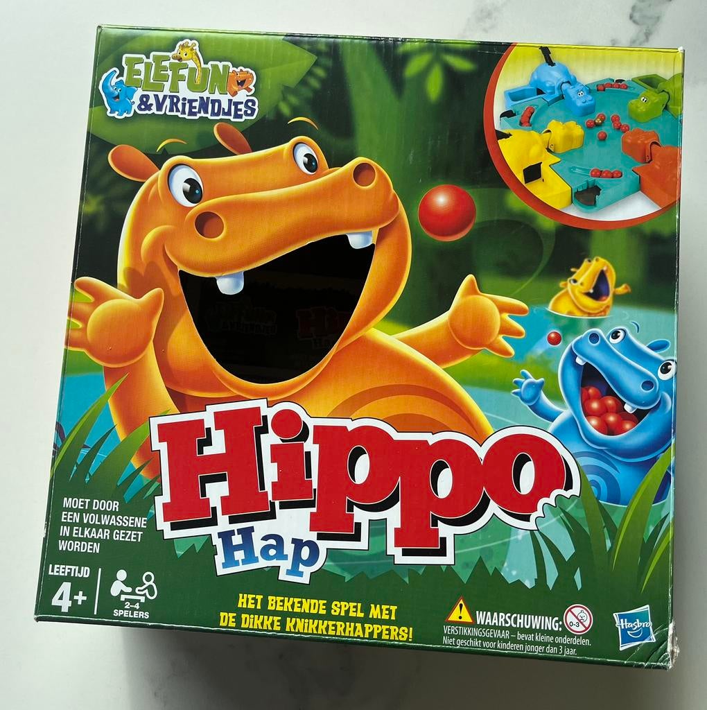 Hippo Hap, Hobby en Vrije tijd, Ophalen of Verzenden, Zo goed als nieuw