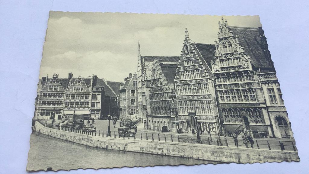 Gent met oude auto’s, Ophalen of Verzenden, Ongelopen