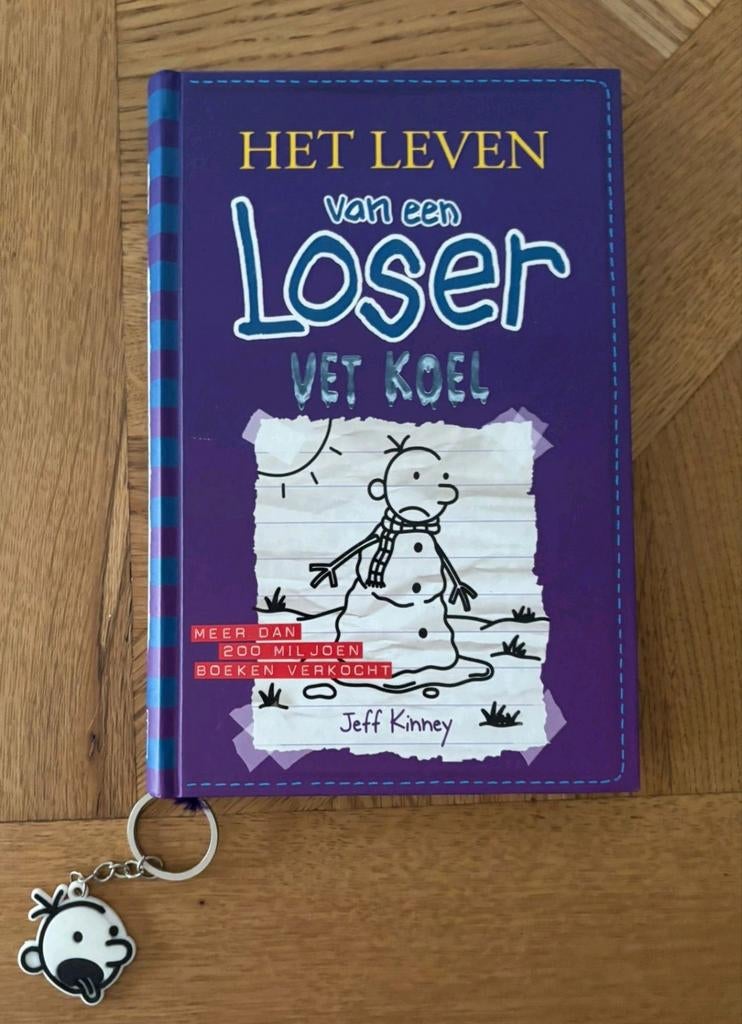 Jeff Kinney - Vet koel, Ophalen of Verzenden, Jeff Kinney