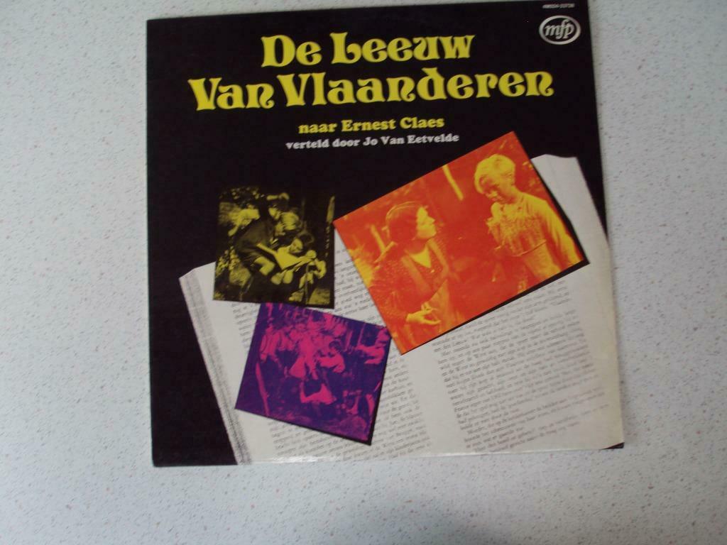 Verhaal LP van Ernest Claes " De Leeuw Van Vlaanderen", Cd's en Dvd's, Ophalen of Verzenden, Zo goed als nieuw, Verhaal of Sprookje