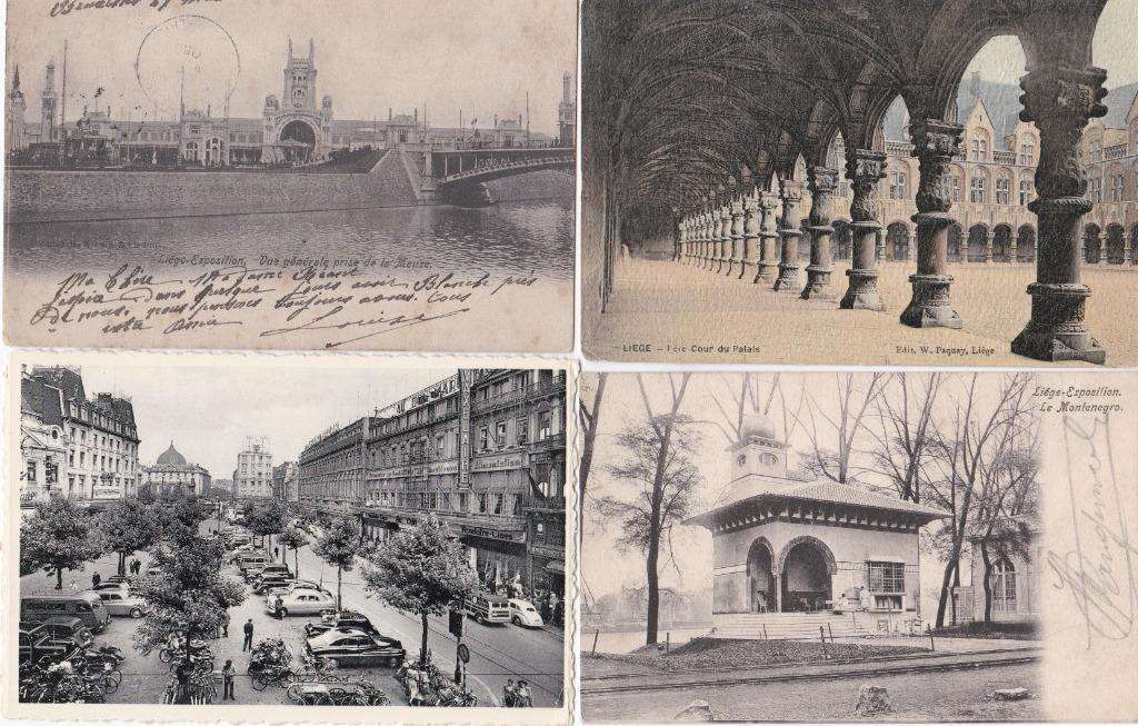 10 oude postkaarten van Luik - lot 11, Verzamelen, Ophalen of Verzenden, Luik