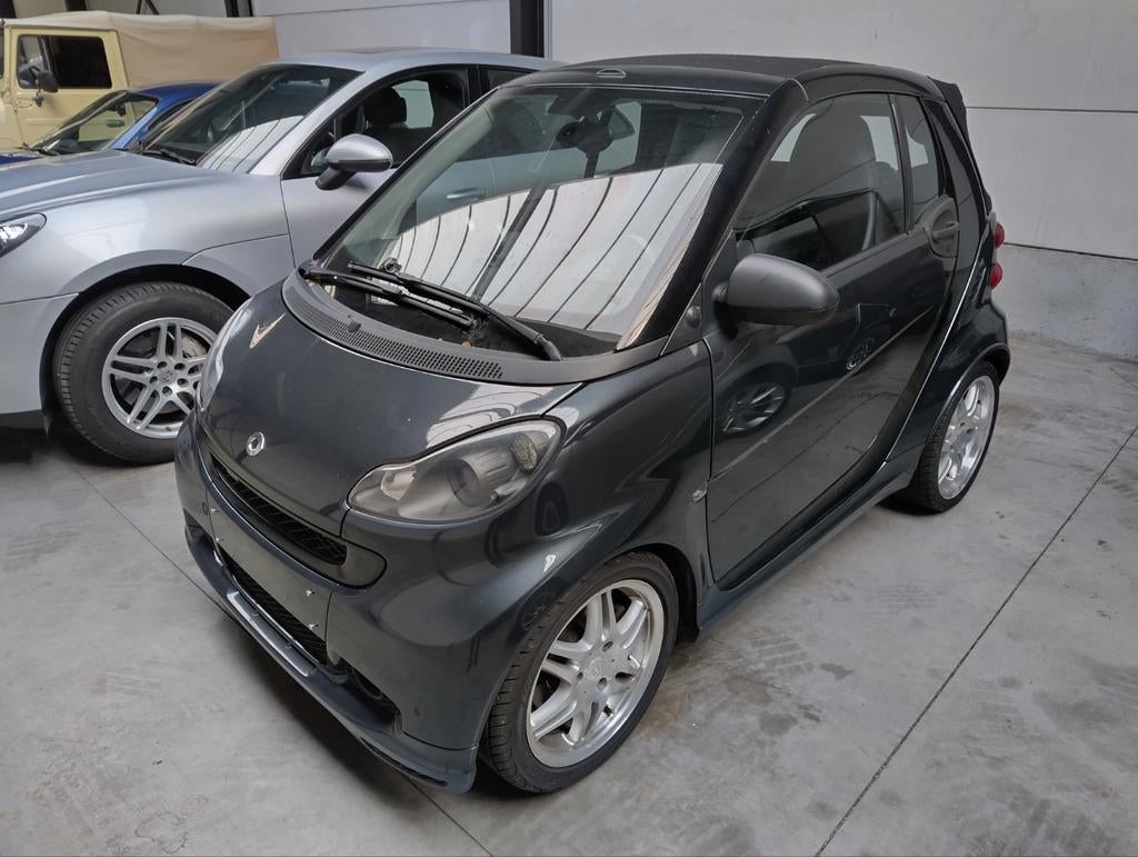 SMART BRABUS CABRIO 2009, Auto's, Automaat, Euro 5, Achterwielaandrijving, Leder