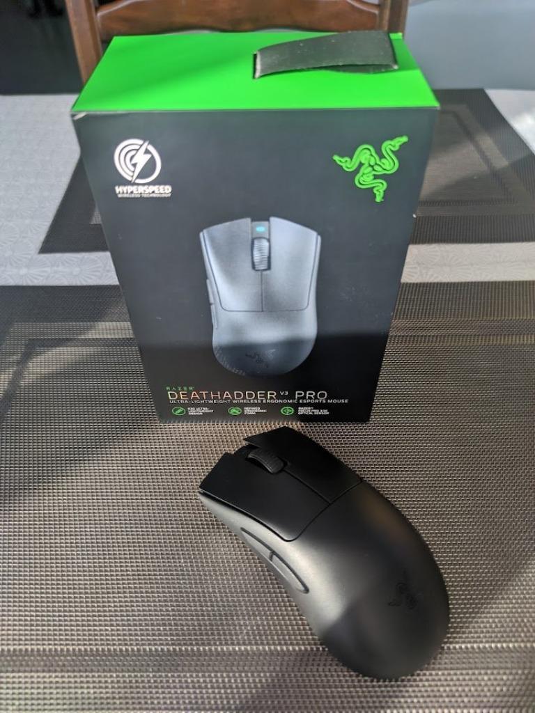 Razer Deathadder v3 PRO, Souris, Comme neuf, Enlèvement, Droitier