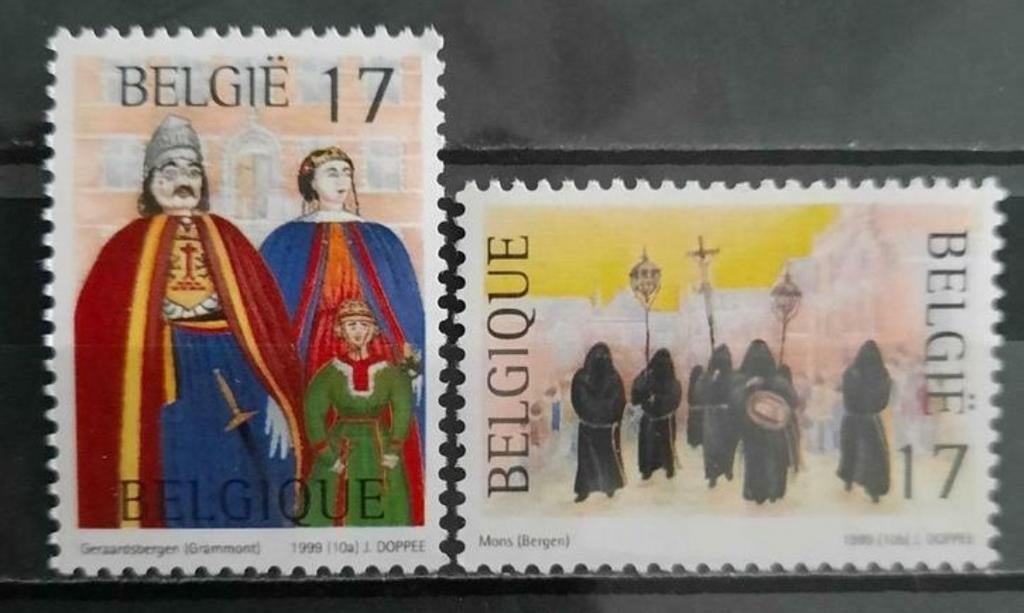 Belgique : COB 2823/24 ** Tourisme 1999, Sans timbre, Neuf, Enlèvement ou Envoi, Non oblitéré