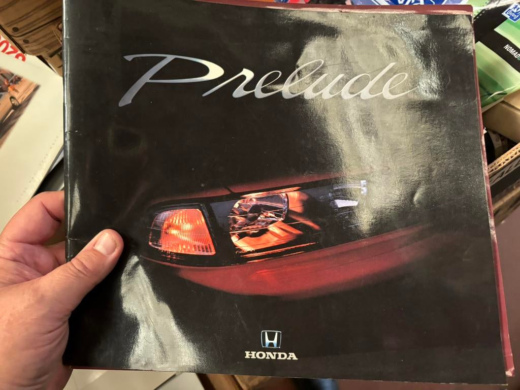 Magnifique brochure Honda Prelude 1992-, Enlèvement ou Envoi, Comme neuf, Honda