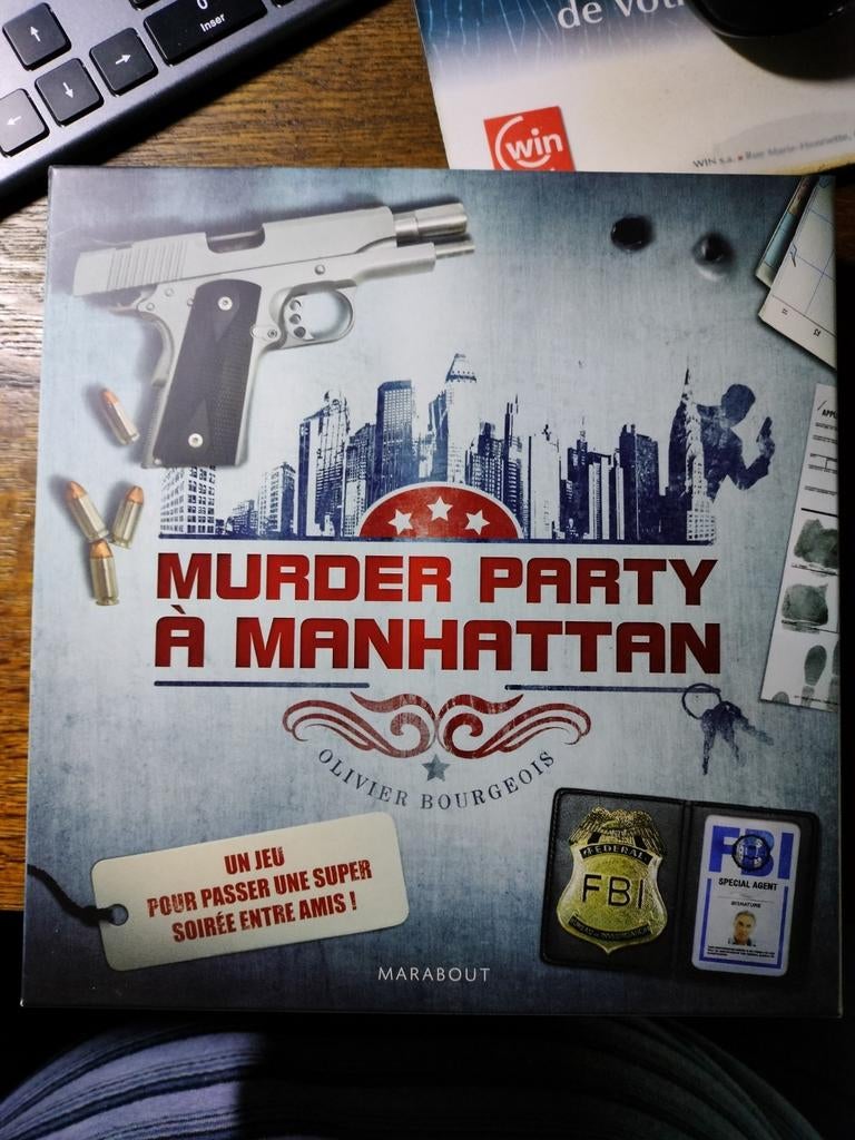 Murder party à Manhattan - jeu de société d'enquête, Hobby en Vrije tijd, Gezelschapsspellen | Bordspellen, Ophalen of Verzenden