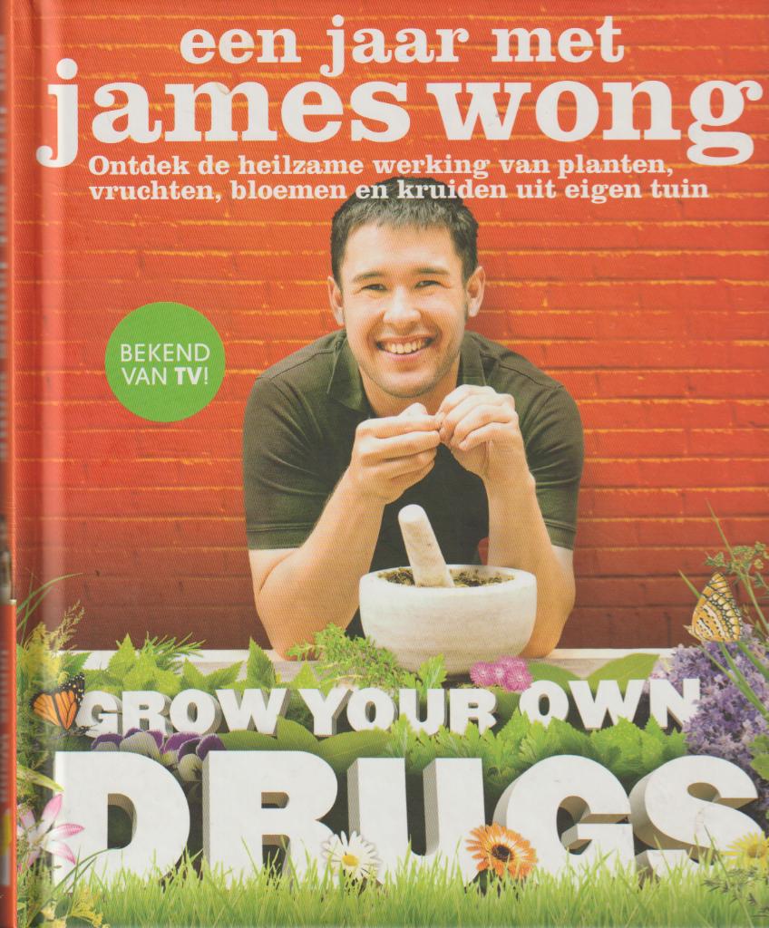 Boek - Grow your own drugs - James Wong., Boeken, Verzenden