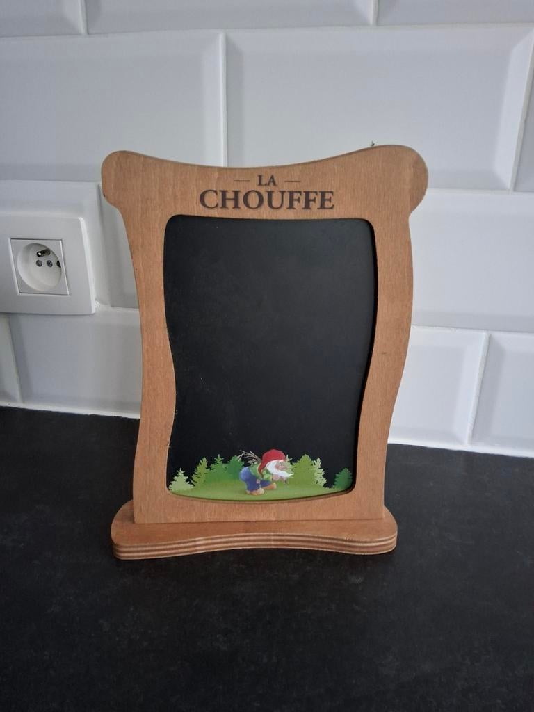 Tableau publicitaire de la marque de bière Chouffe, Enlèvement ou Envoi, Comme neuf, Ustensile