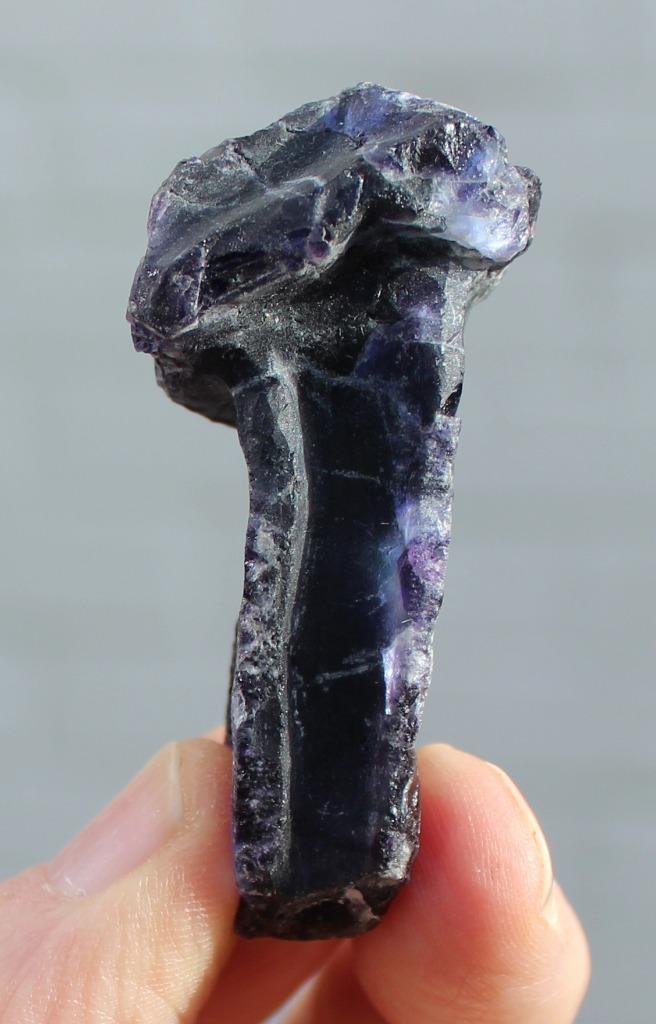 paddestoel FLUORIET uit Erongo in NAMIBIE, Ophalen of Verzenden, Mineraal